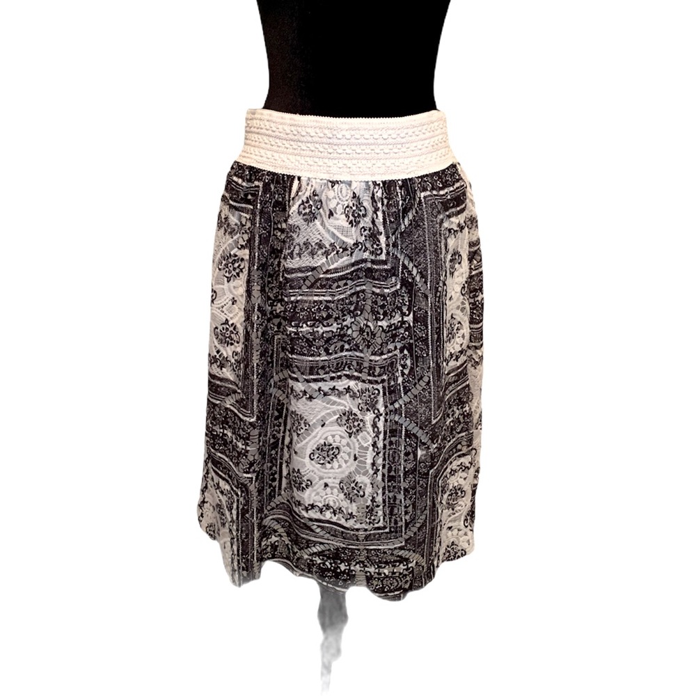 J Gee Crochet Knit Skirt, NWT